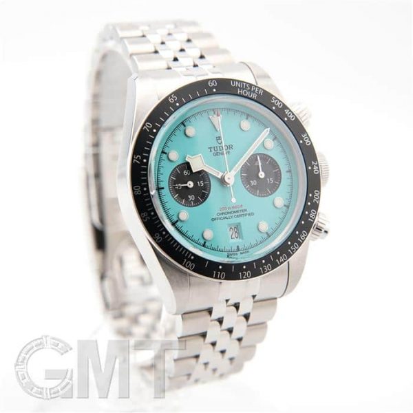 TUDOR チューダー ブラックベイ クロノ ターコイズダイアル M79360N-0024
