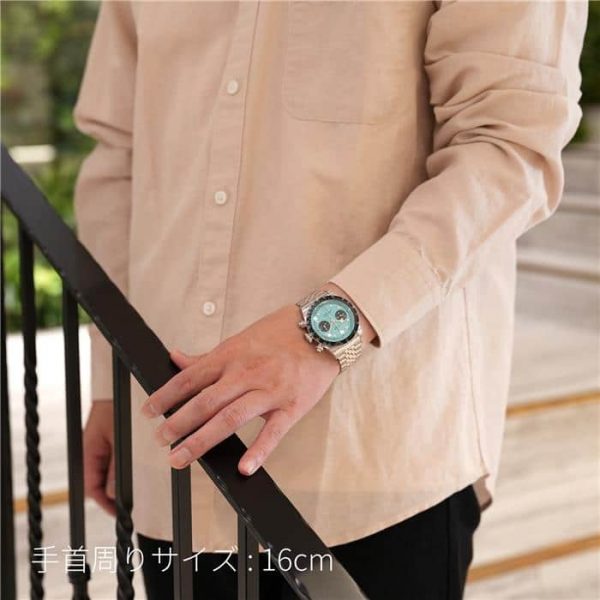 TUDOR チューダー ブラックベイ クロノ ターコイズダイアル M79360N-0024
