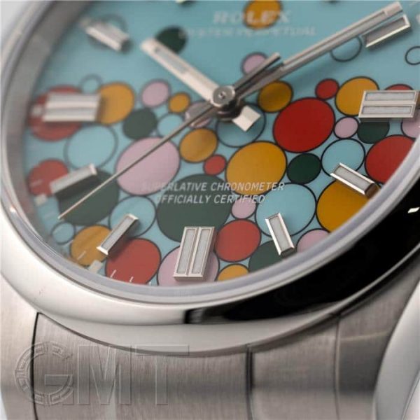 ROLEX ロレックス オイスターパーペチュアル 36 126000 ターコイズブルーセレブレーション モチーフ 