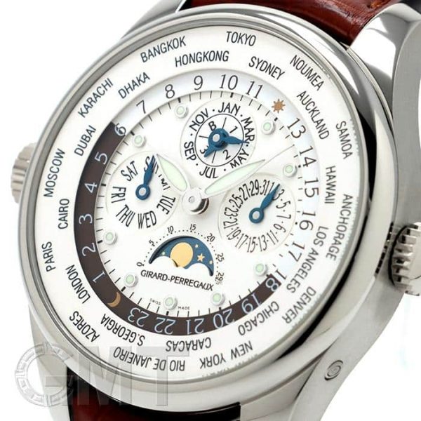 GIRARD PERREGAUX ジラール・ペルゴ WW.TC ワールドタイム パーペチュアルカレンダー 90280
