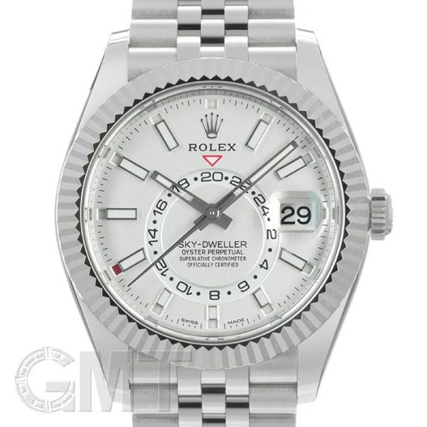 ROLEX ロレックス スカイドゥエラー 326934 ホワイト ジュビリーブレスレット