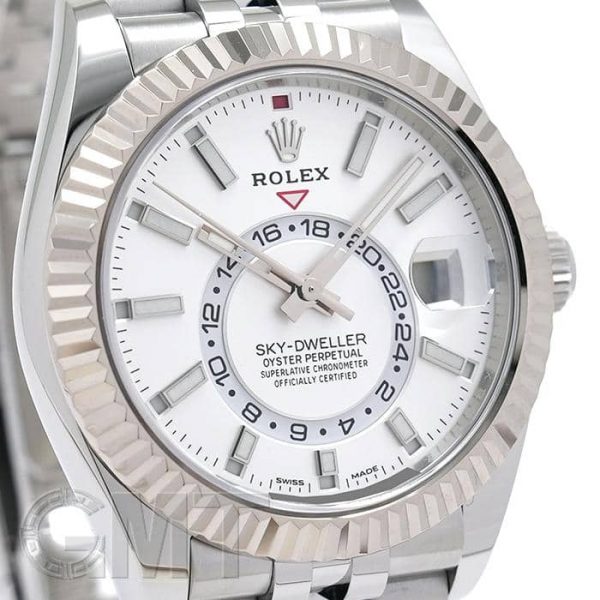 ROLEX ロレックス スカイドゥエラー 326934 ホワイト ジュビリーブレスレット