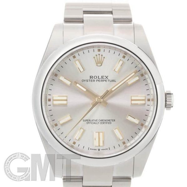 ROLEX ロレックス オイスターパーペチュアル 41 124300 シルバー