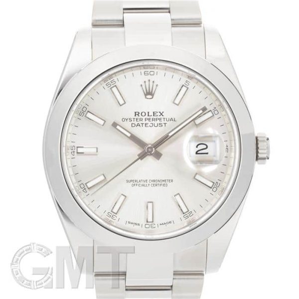 ROLEX ロレックス デイトジャスト 41 126300 シルバー オイスターブレスレット