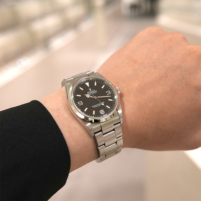 18年愛用！】スタッフが語るロレックス エクスプローラーⅠ実体験