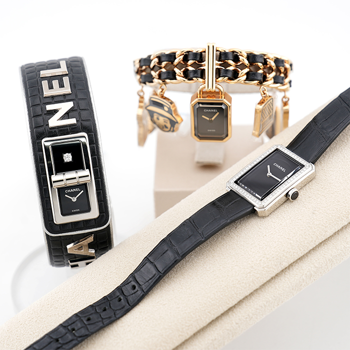 な*ん様 CHANEL ゴールド ブラック オクタゴナル時計　シャネル な*ん様 CHANEL ゴールド ブラック オクタゴナル時計 シャネル