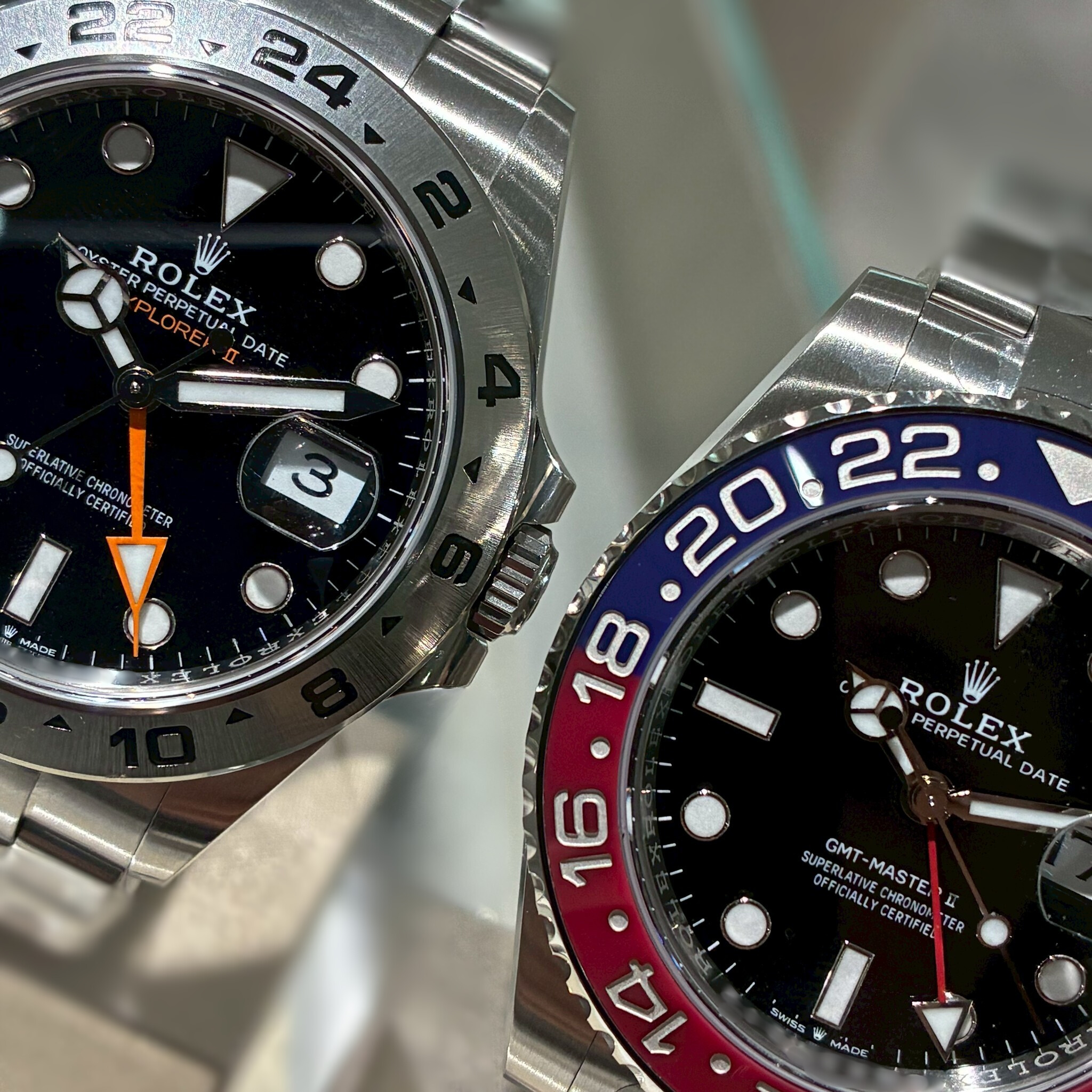 結局、GMTマスターⅡとエクスプローラーⅡは何が違うのか。 | 時計専門