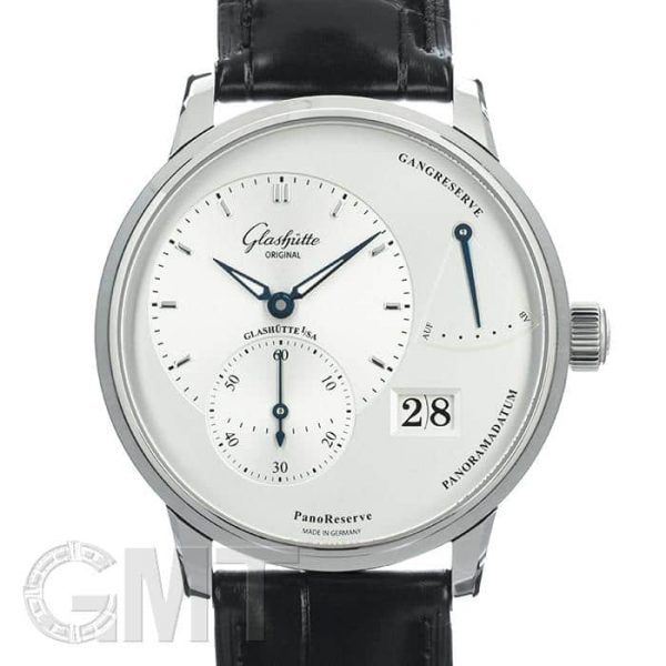 GLASHUTTE ORIGINAL グラスヒュッテ オリジナル パノ リザーブ 1-65-01-22-12-61 シルバー