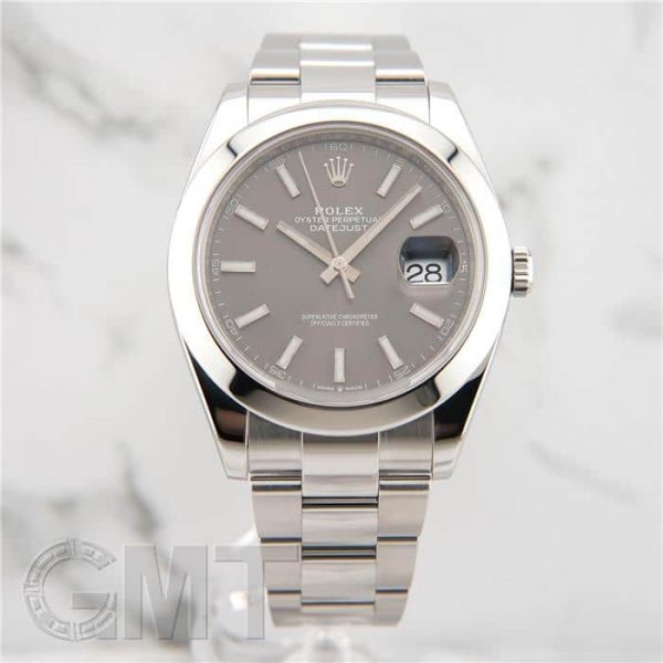 ROLEX ロレックス デイトジャスト 41 126300 スレート オイスターブレスレット
