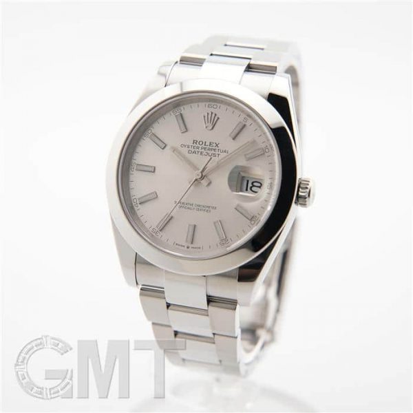ROLEX ロレックス デイトジャスト 41 シルバー 126300 オイスターブレスレット