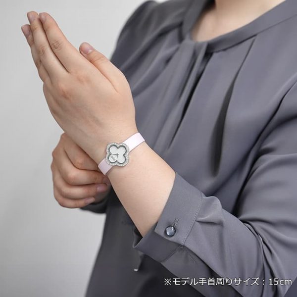 Van Cleef & Arpels ヴァン クリーフ&アーペル アルハンブラ ウォッチ スモールモデル ウォッチ ホワイトゴールド MOP ダイヤモンド VCARM95800