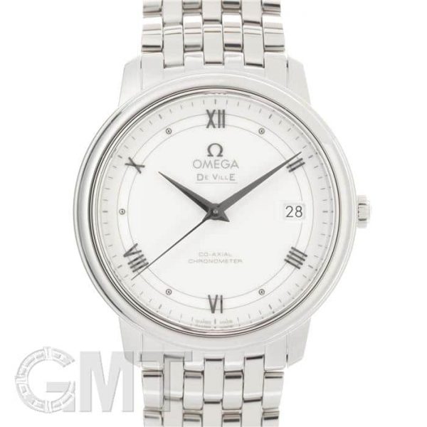 OMEGA オメガ デ・ヴィル プレステージ コーアクシャル36.8mm ホワイト 424.10.37.20.04.001