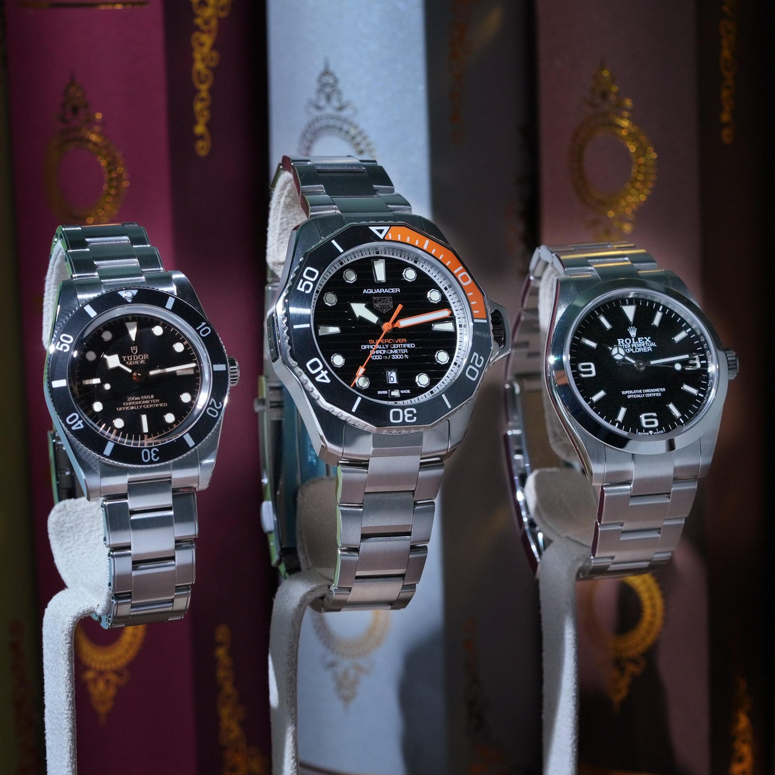 20代・30代にすすめたい3本──ロレックス／チューダー／タグ