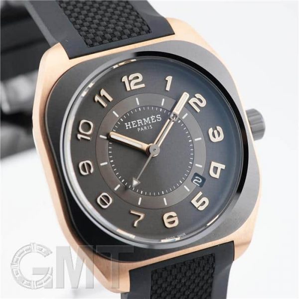 HERMES エルメス H08 39mm SP1.720 ピンクゴールド