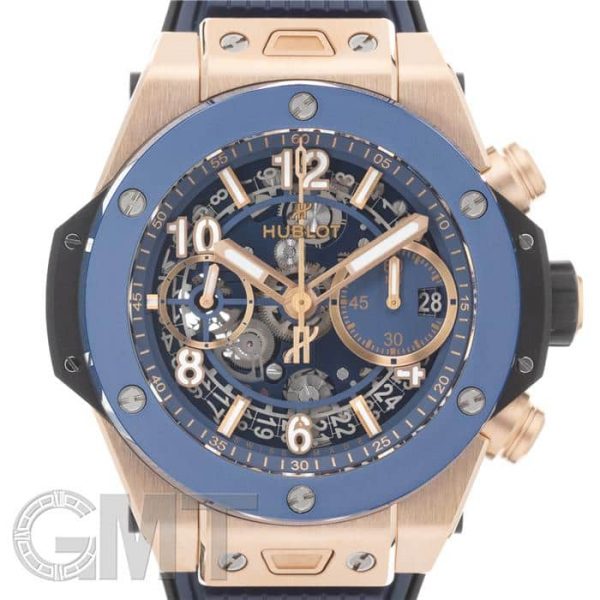 HUBLOT ウブロ ビッグバン ウニコ 42mm キングゴールド ブルーセラミック 441.OL.5181.RX