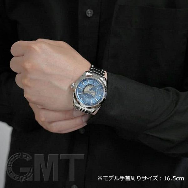OMEGA オメガ シーマスター アクアテラ GMT ワールドタイマー サマーブルー 220.10.43.22.03.002