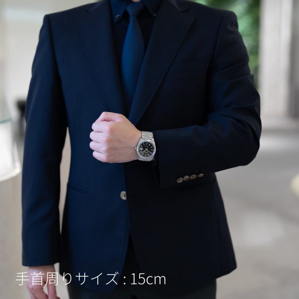 ROLEX ロレックス デイトジャスト 41 126300 ブラック ジュビリーブレスレット