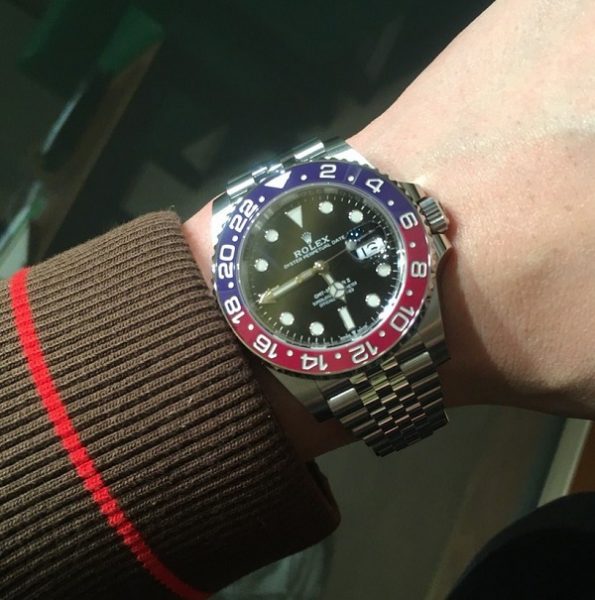 ROLEX ロレックス GMTマスター II 126710BLRO ブルーレッド ジュビリーブレスレット