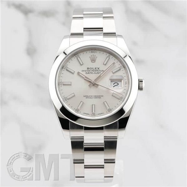 ROLEX ロレックス デイトジャスト 41 126300 シルバー オイスターブレスレット