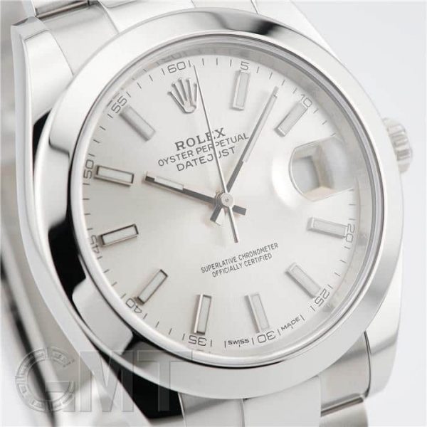 ROLEX ロレックス デイトジャスト 41 126300 シルバー オイスターブレスレット