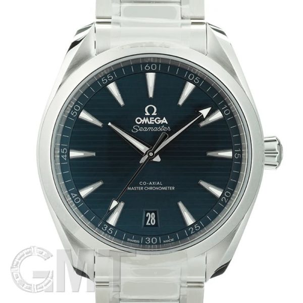 OMEGA オメガ シーマスター アクアテラ コーアクシャル マスタークロノメーター 220.10.41.21.03.004 ブルー