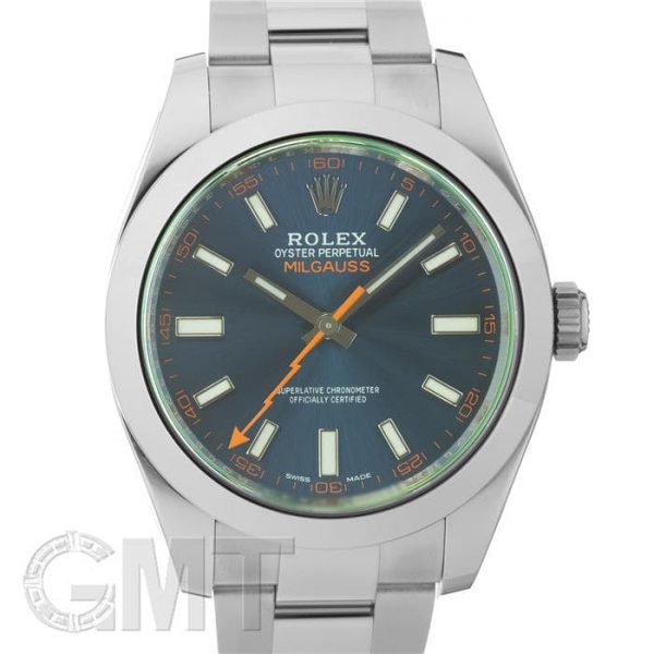 ROLEX ロレックス ミルガウス 116400GV Zブルー
