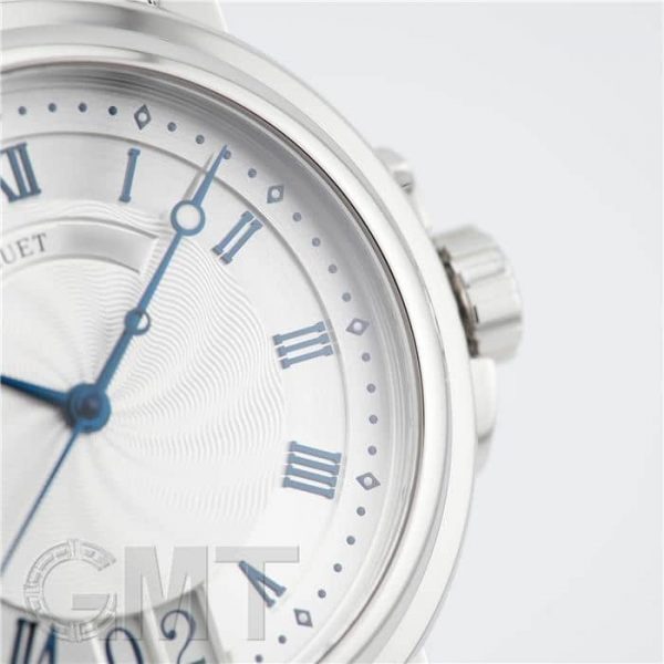 BREGUET ブレゲ マリーン II ラージデイト 5817ST/12/SMO シルバー