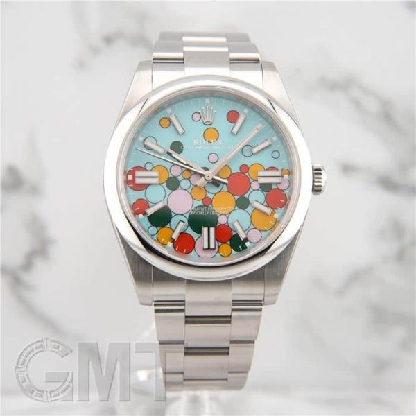 ROLEX オイスターパーペチュアル 124300 セレブレーションモチーフ