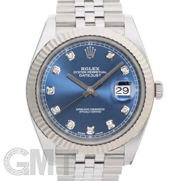 ROLEX ロレックス デイトジャスト 41 126334G ブルー ジュビリーブレスレット