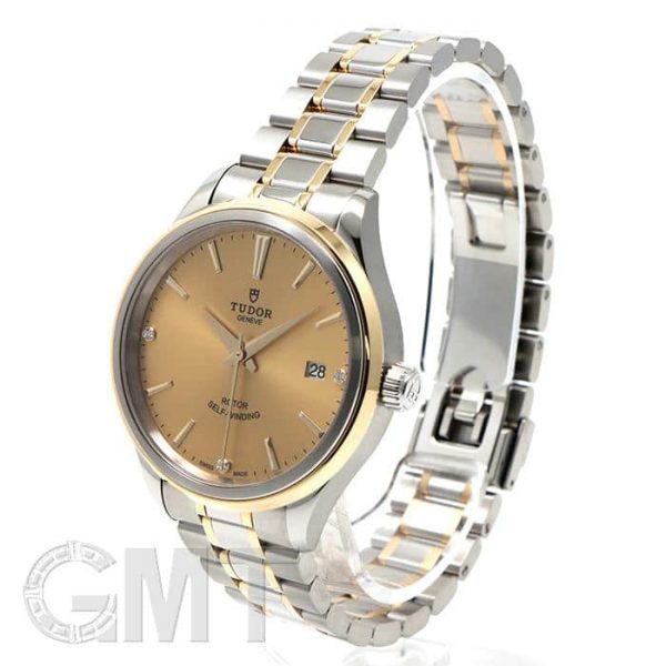 TUDOR チューダー スタイル シャンパン 3Pダイヤ 38mm 12503