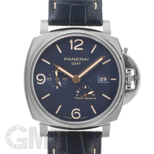 OFFICINE PANERAI オフィチーネ パネライ ルミノール ドゥエ GMT パワーリザーブ 45mm PAM00964 ブルー