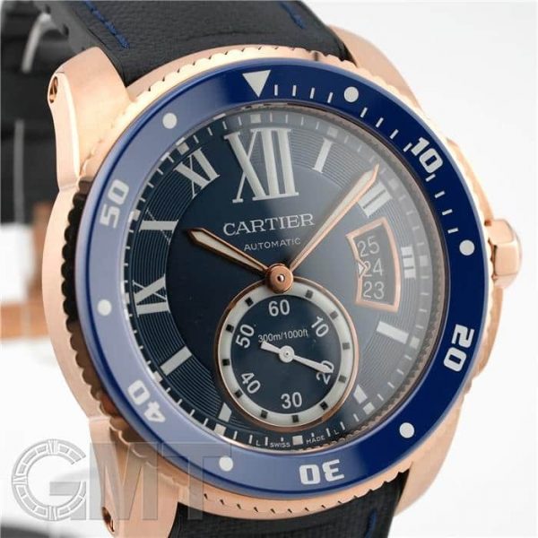 CARTIER カルティエ カリブル ドゥ カルティエ ダイバー WGCA0009 ピンクゴールド