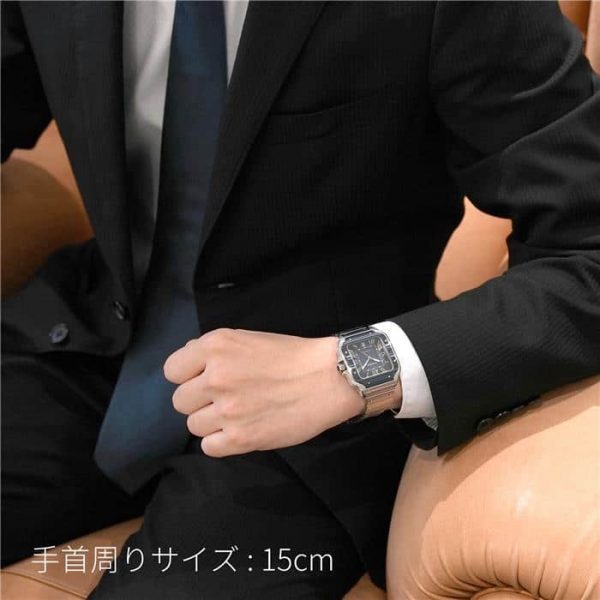 CARTIER カルティエ サントス ドゥ カルティエ ウォッチ ラージモデル WSSA0048