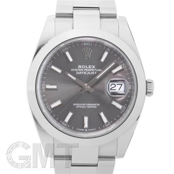 ROLEX ロレックス デイトジャスト 41 126300 スレート オイスターブレスレット