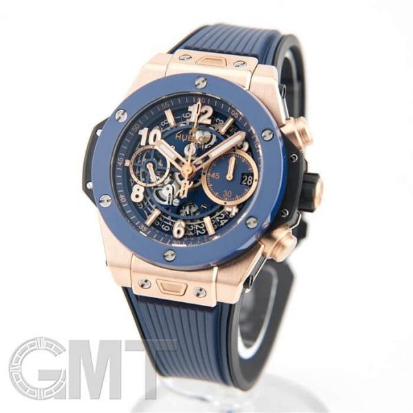 HUBLOT ウブロ ビッグバン ウニコ 42mm キングゴールド ブルーセラミック 441.OL.5181.RX