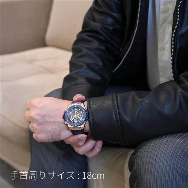 HUBLOT ウブロ ビッグバン ウニコ 42mm キングゴールド ブルーセラミック 441.OL.5181.RX