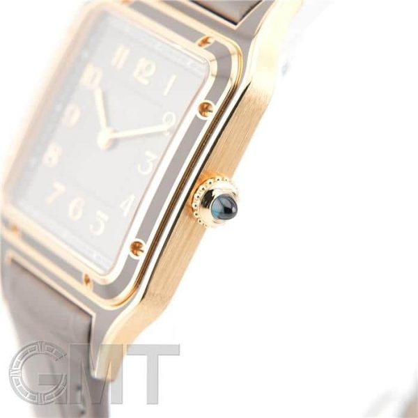 CARTIER カルティエ サントス デュモン LM WGSA0097 グレーラッカー