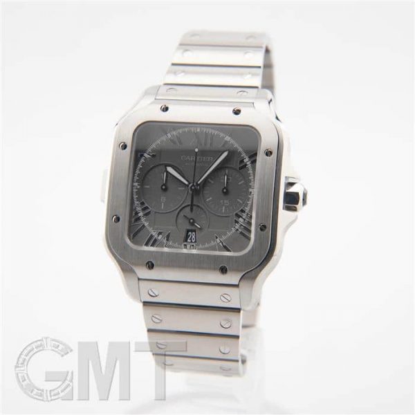 CARTIER カルティエ サントス ドゥ カルティエ ウォッチ クロノグラフ XL WSSA0078