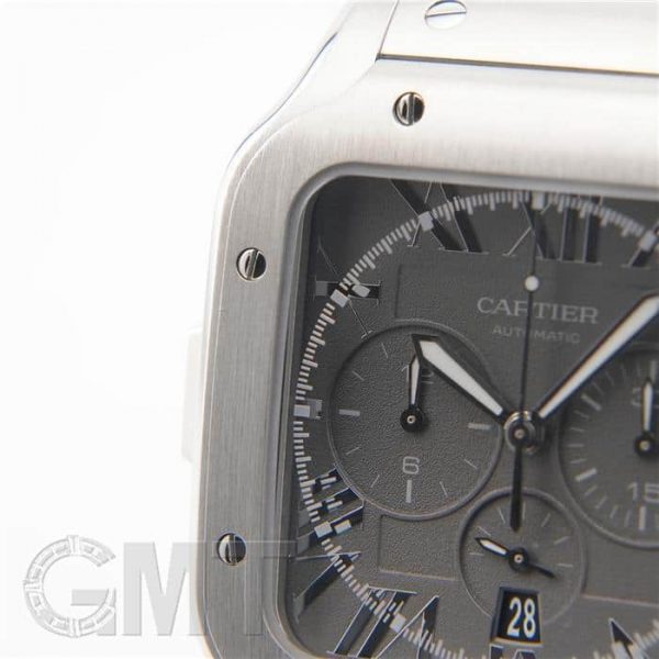 CARTIER カルティエ サントス ドゥ カルティエ ウォッチ クロノグラフ XL WSSA0078