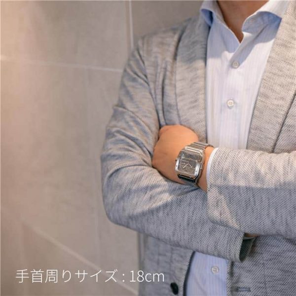 CARTIER カルティエ サントス ドゥ カルティエ ウォッチ クロノグラフ XL WSSA0078