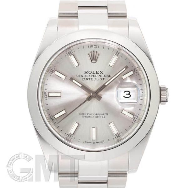 ROLEX ロレックス デイトジャスト 41 126300 シルバー オイスターブレスレット