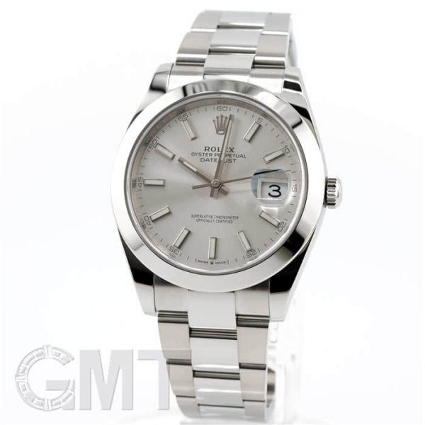 ROLEX ロレックス デイトジャスト 41 126300 シルバー オイスターブレスレット