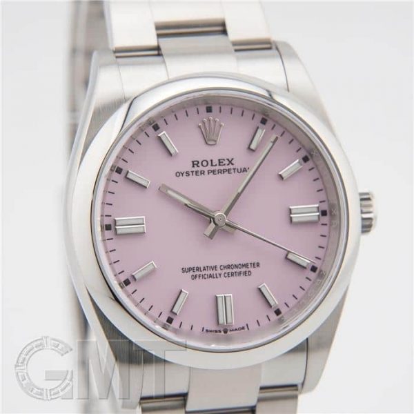 ROLEX ロレックス オイスターパーペチュアル 36 126000 キャンディピンク 