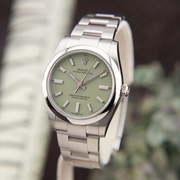 ROLEX ロレックス オイスターパーペチュアル 124200 ピスタチオ