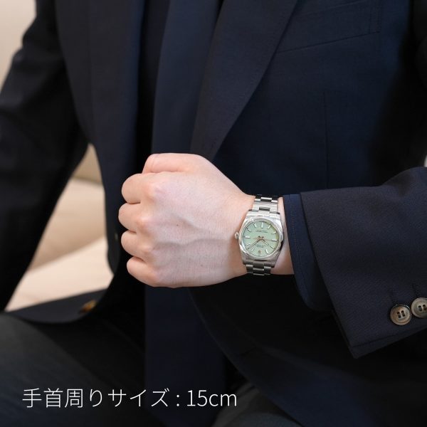 ROLEX ロレックス オイスターパーペチュアル 124200 ピスタチオ