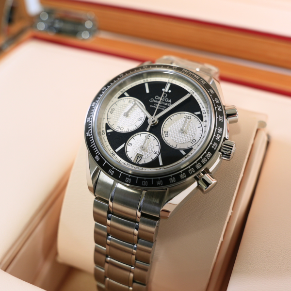 OMEGA オメガ スピードマスター レーシング 326.30.40.50.01.002 ブラック/シルバー