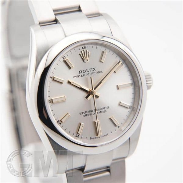 ROLEX ロレックス オイスターパーペチュアル 34 124200 シルバー