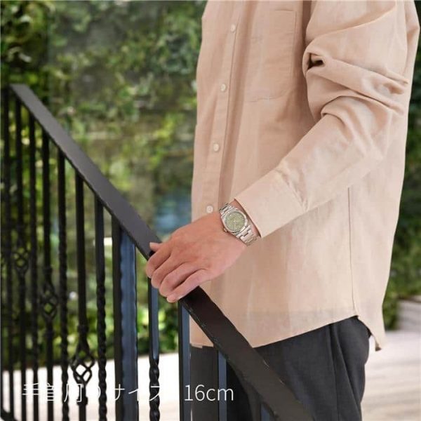 ROLEX ロレックス オイスターパーペチュアル 124200 ピスタチオ 【2025年新作】