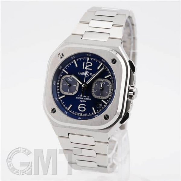 BELL & ROSS ベル&ロス BR 05 クロノグラフ ブルースティール BR05C-BU-ST/SST