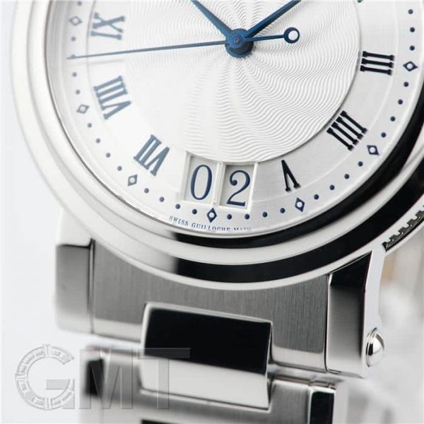BREGUET ブレゲ マリーン II ラージデイト 5817ST/12/SMO シルバー